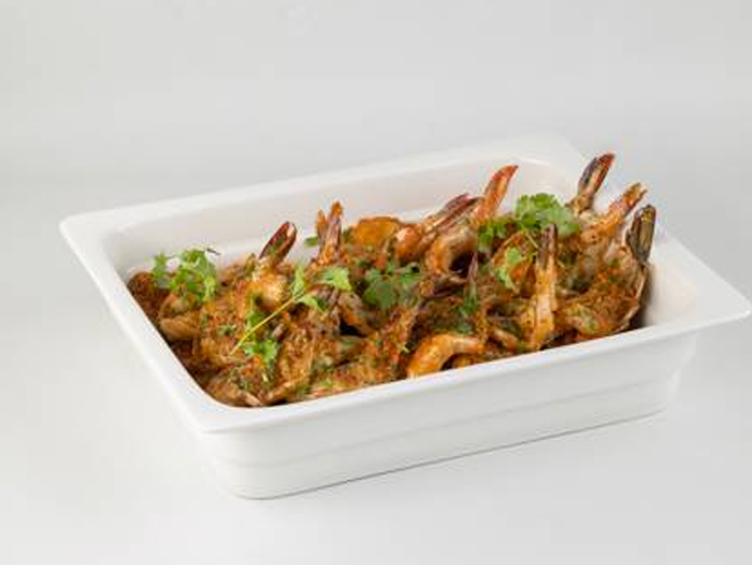 Harissa Prawn & Potato